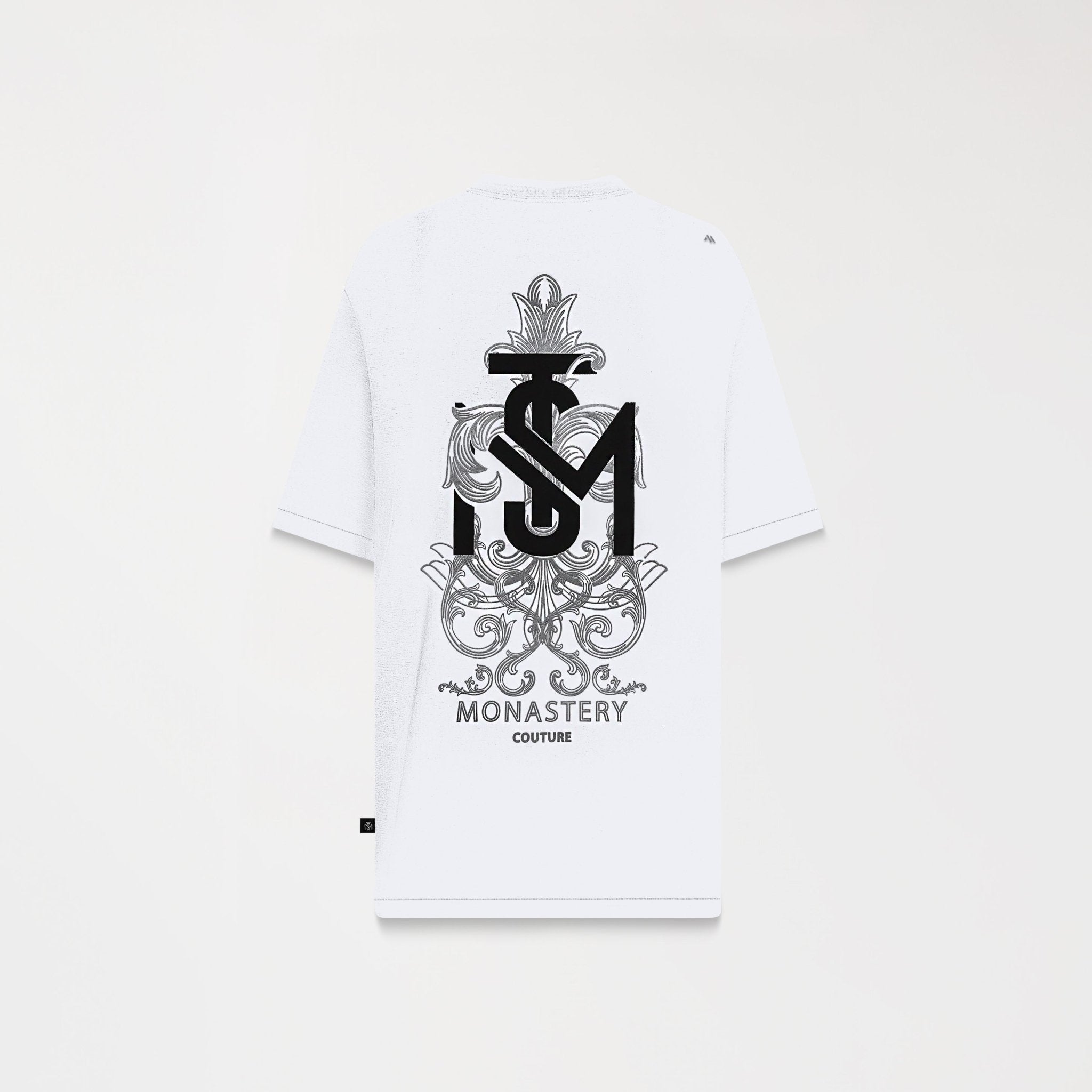 TEMPLUM T - SHIRT OVERSIZED MEN WHITE - Monastery | Tienda Oficial Colombia