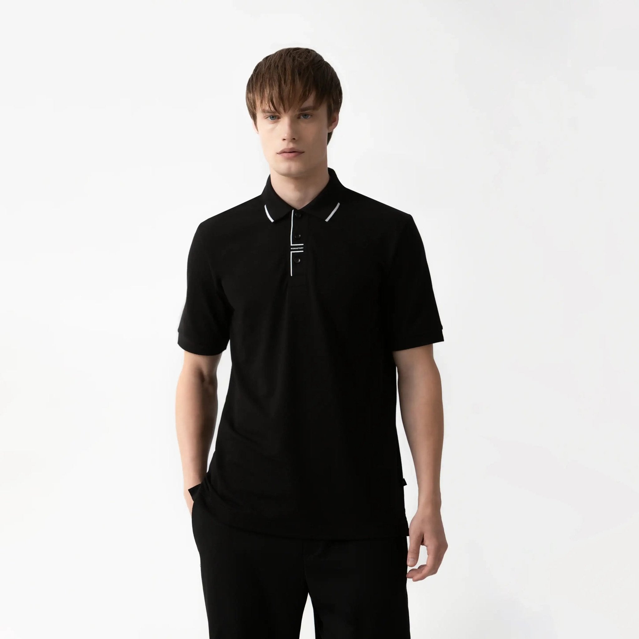 TENNESSEE POLO MEN BLACK - Monastery | Tienda Oficial Colombia
