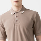 TENNESSEE POLO MEN TAUPE GRAY - Monastery | Tienda Oficial Colombia
