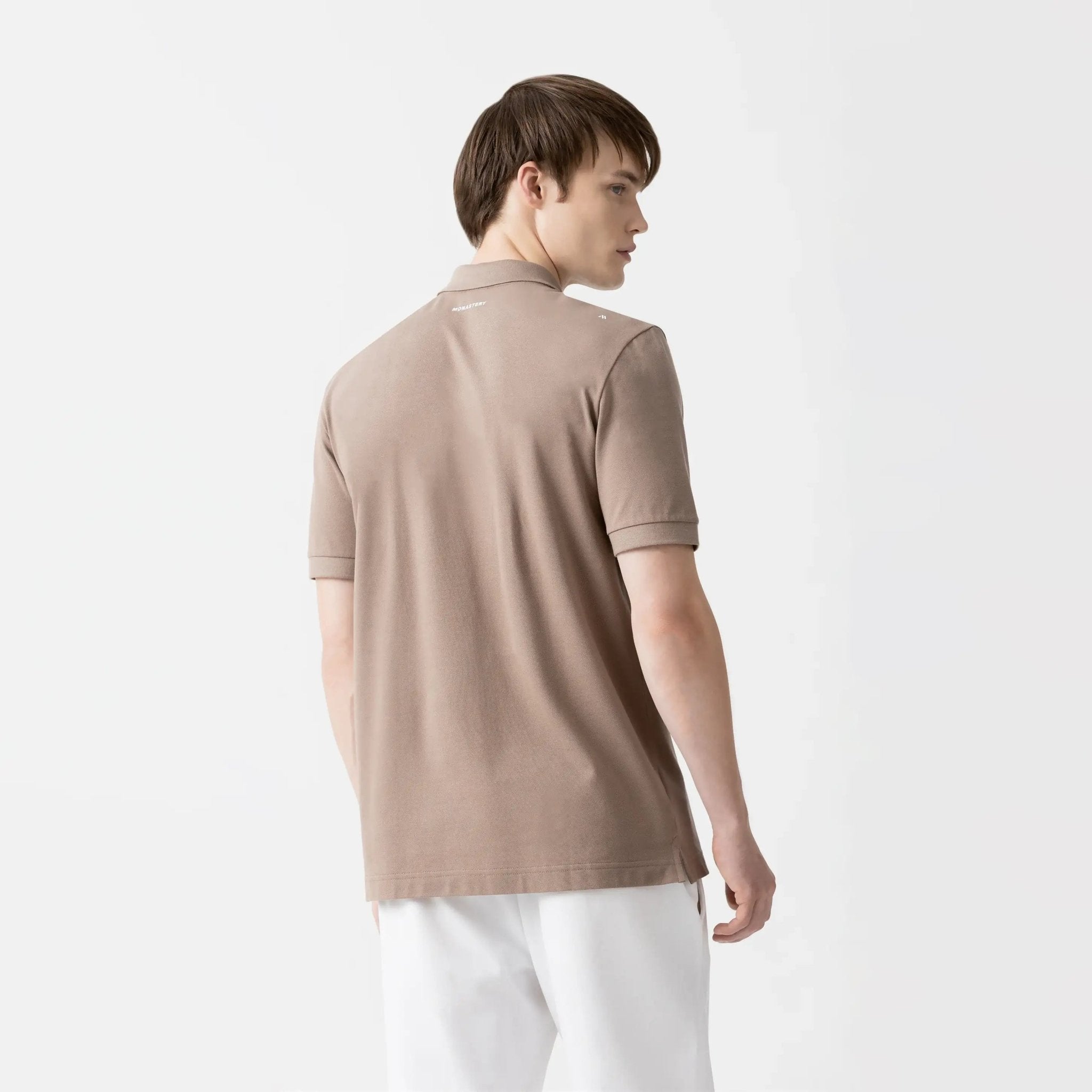 TENNESSEE POLO MEN TAUPE GRAY - Monastery | Tienda Oficial Colombia