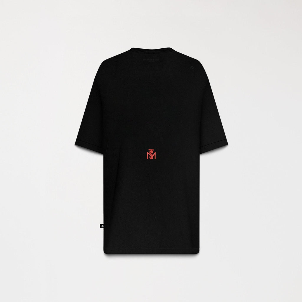 TERRIMONT T - SHIRT OVERSIZED MEN BLACK - Monastery | Tienda Oficial Colombia