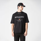 TERRIMONT T - SHIRT OVERSIZED MEN BLACK - Monastery | Tienda Oficial Colombia
