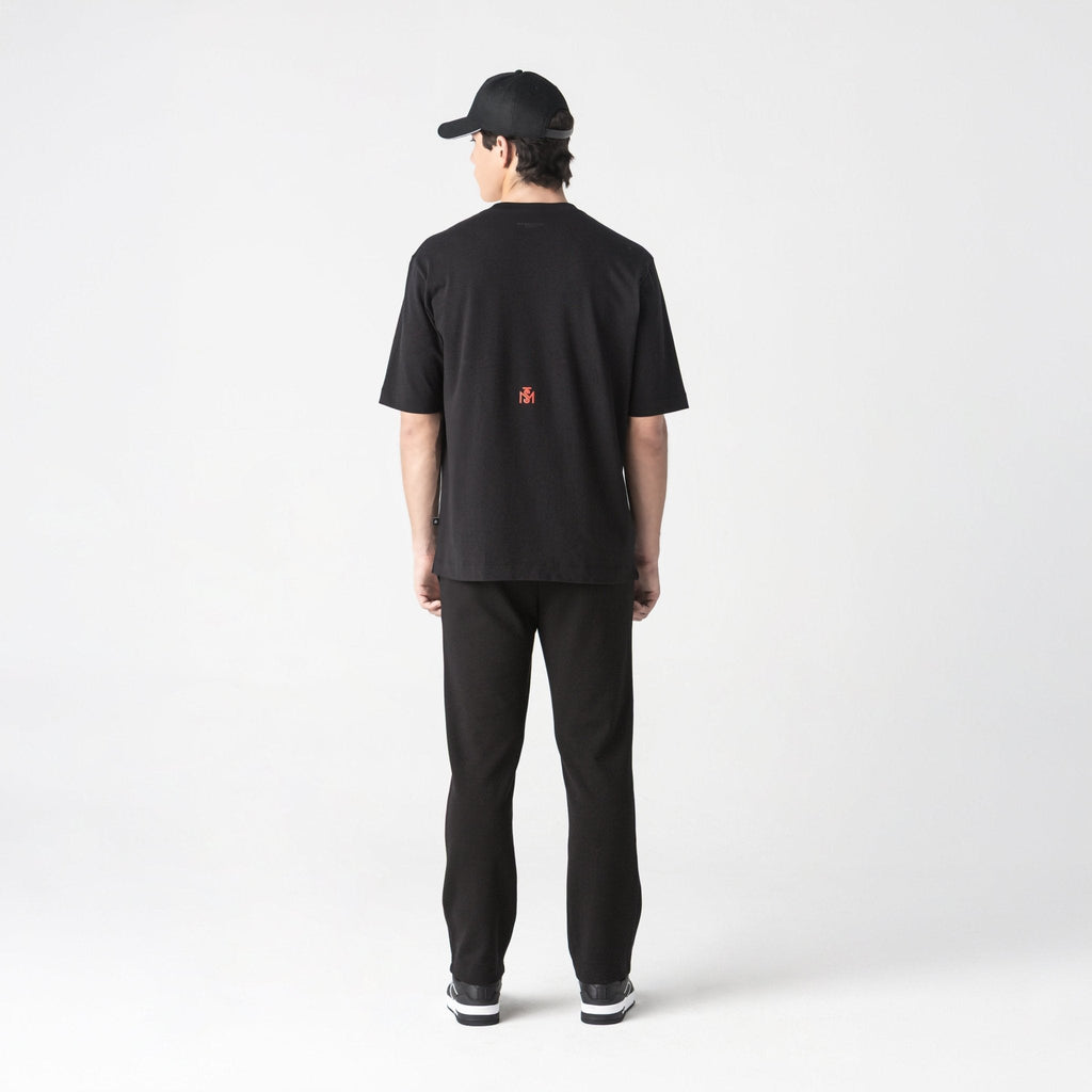 TERRIMONT T - SHIRT OVERSIZED MEN BLACK - Monastery | Tienda Oficial Colombia