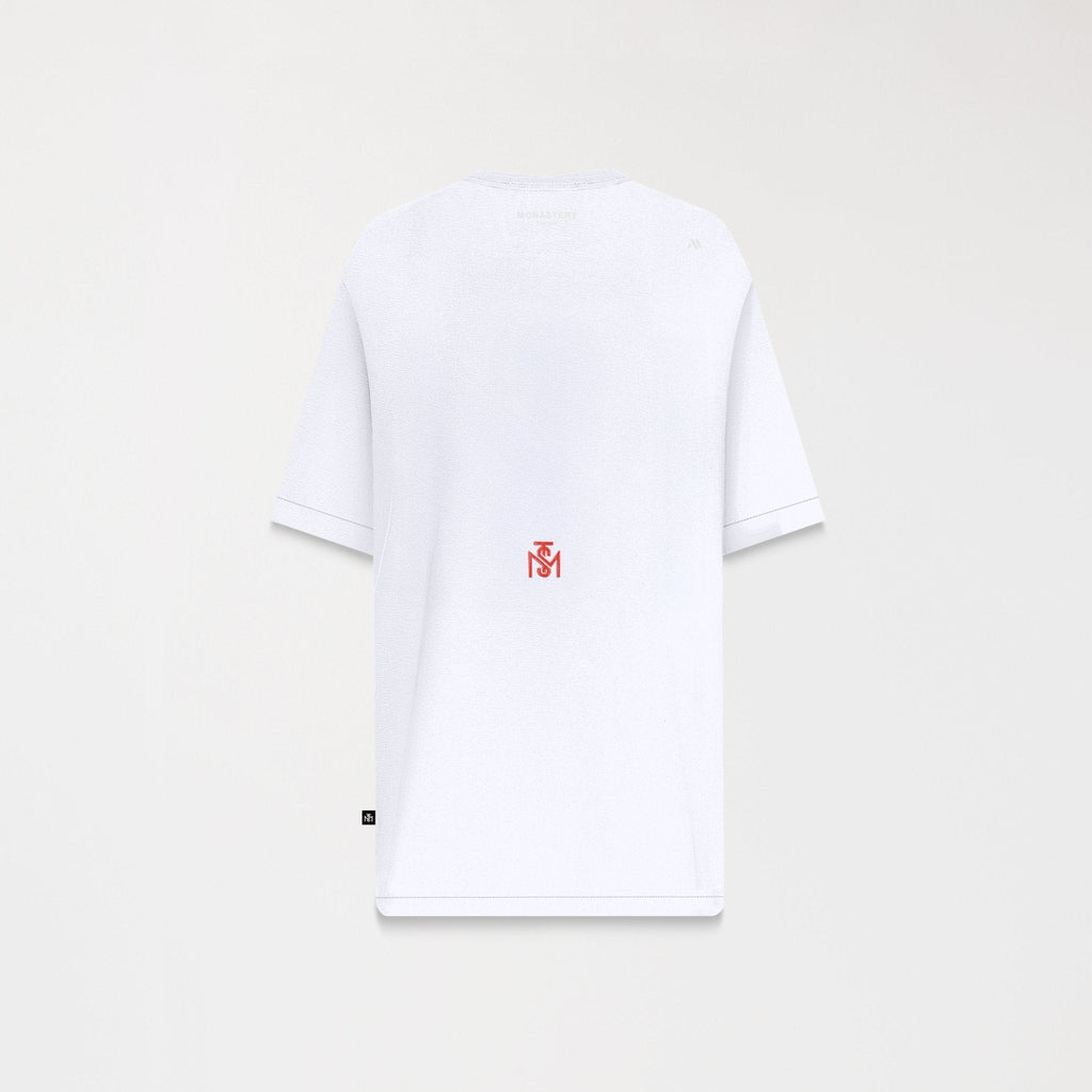 TERRIMONT T - SHIRT OVERSIZED MEN WHITE - Monastery | Tienda Oficial Colombia
