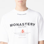 TERRIMONT T - SHIRT OVERSIZED MEN WHITE - Monastery | Tienda Oficial Colombia