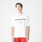 TERRIMONT T - SHIRT OVERSIZED MEN WHITE - Monastery | Tienda Oficial Colombia