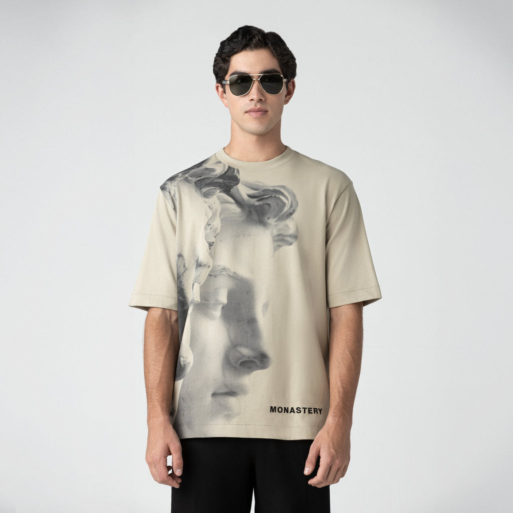 TERSIA T - SHIRT OVERSIZED MEN ABBEY STONE - Monastery | Tienda Oficial Colombia