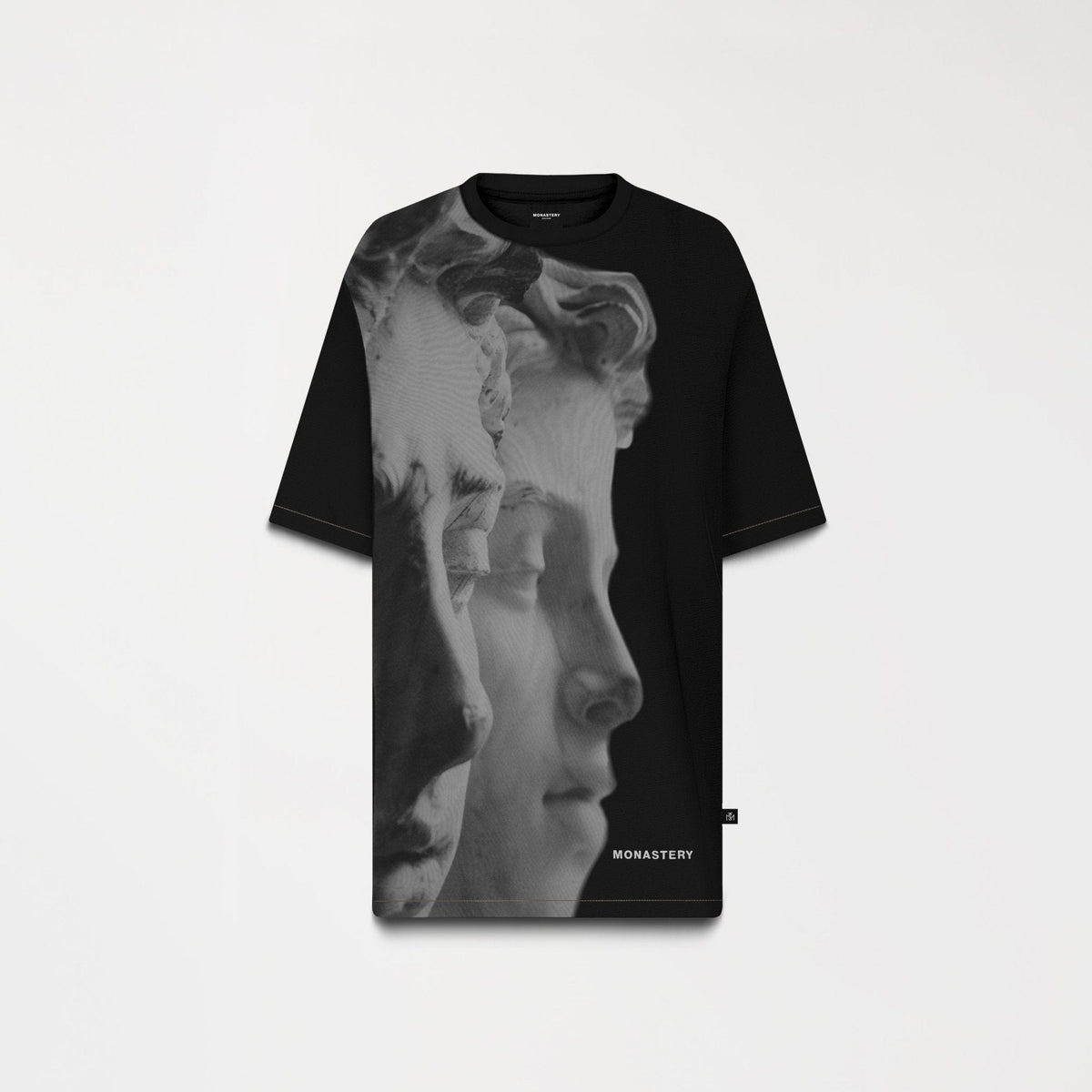 TERSIA T - SHIRT OVERSIZED MEN BLACK - Monastery | Tienda Oficial Colombia