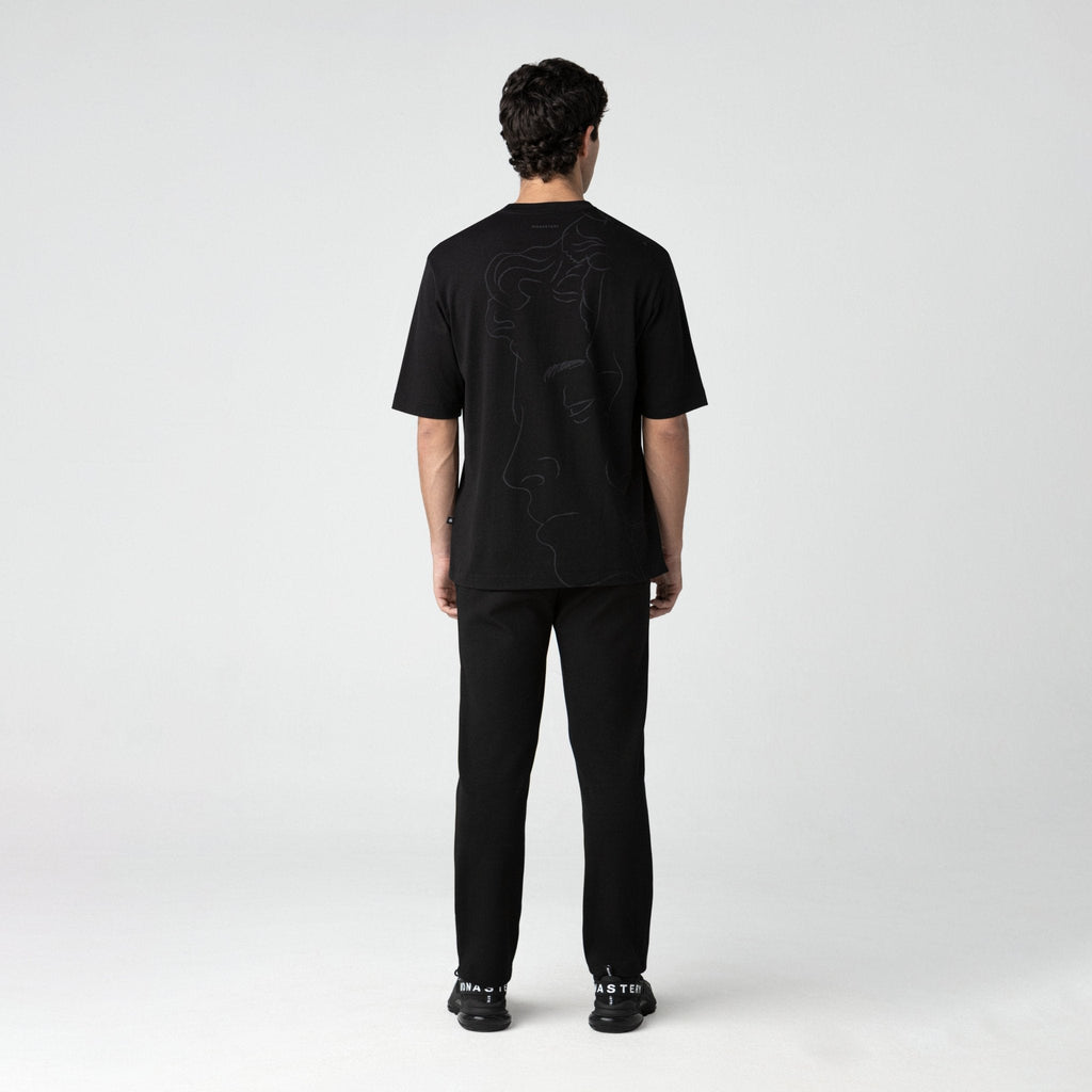 TERSIA T - SHIRT OVERSIZED MEN BLACK - Monastery | Tienda Oficial Colombia