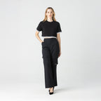 TIZOC CROP TOP WOMEN BLACK - Monastery | Tienda Oficial Colombia
