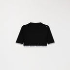TIZOC CROP TOP WOMEN BLACK - Monastery | Tienda Oficial Colombia
