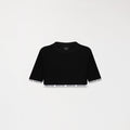 TIZOC CROP TOP WOMEN BLACK - Monastery | Tienda Oficial Colombia