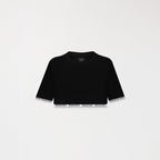 TIZOC CROP TOP WOMEN BLACK - Monastery | Tienda Oficial Colombia
