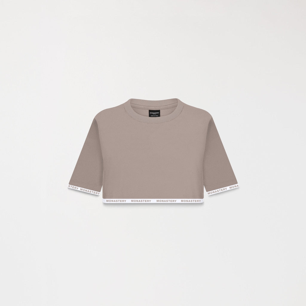TIZOC CROP TOP WOMEN SIMPLY TAUPE - Monastery | Tienda Oficial Colombia