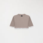 TIZOC CROP TOP WOMEN SIMPLY TAUPE - Monastery | Tienda Oficial Colombia