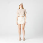 TIZOC CROP TOP WOMEN SIMPLY TAUPE - Monastery | Tienda Oficial Colombia