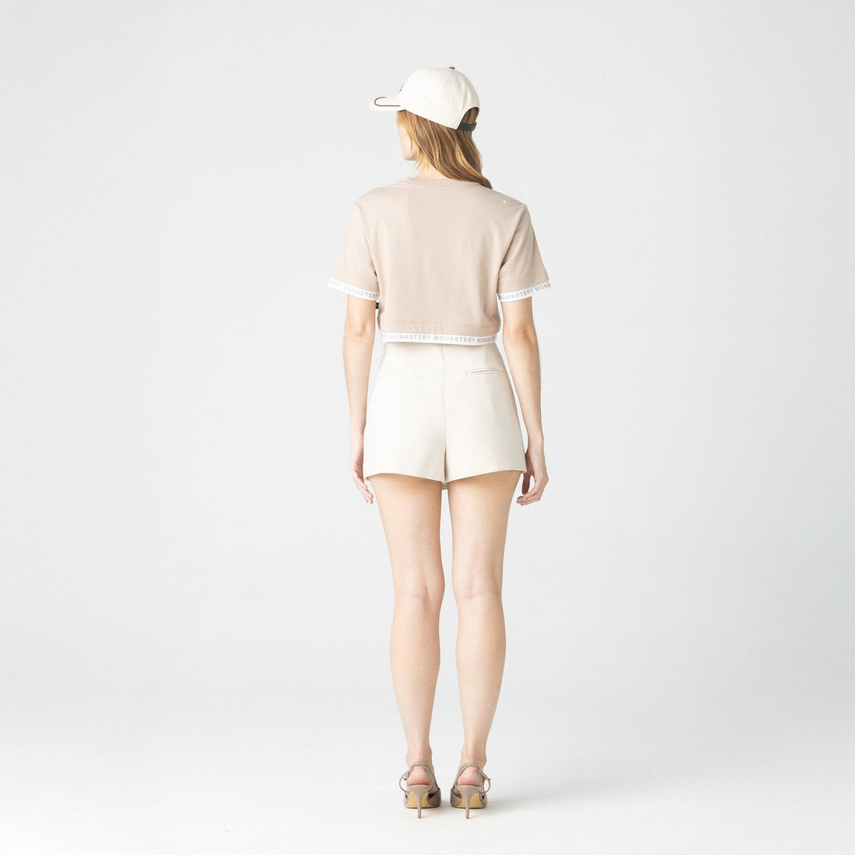 TIZOC CROP TOP WOMEN SIMPLY TAUPE - Monastery | Tienda Oficial Colombia