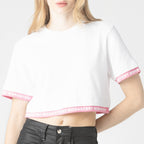 TIZOC CROP TOP WOMEN WHITE - Monastery | Tienda Oficial Colombia