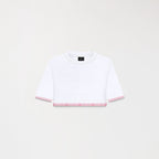 TIZOC CROP TOP WOMEN WHITE - Monastery | Tienda Oficial Colombia