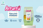 Arrurru Wipes Aloe Vera y Manzanilla 70 unds