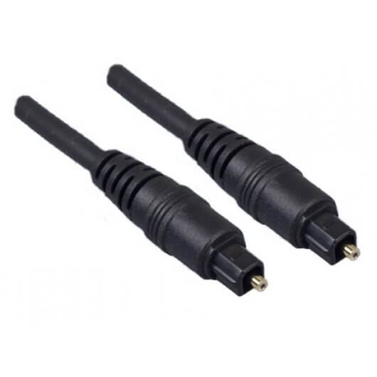 Cable Óptico De Audio Digital De 6 Pies Toslink