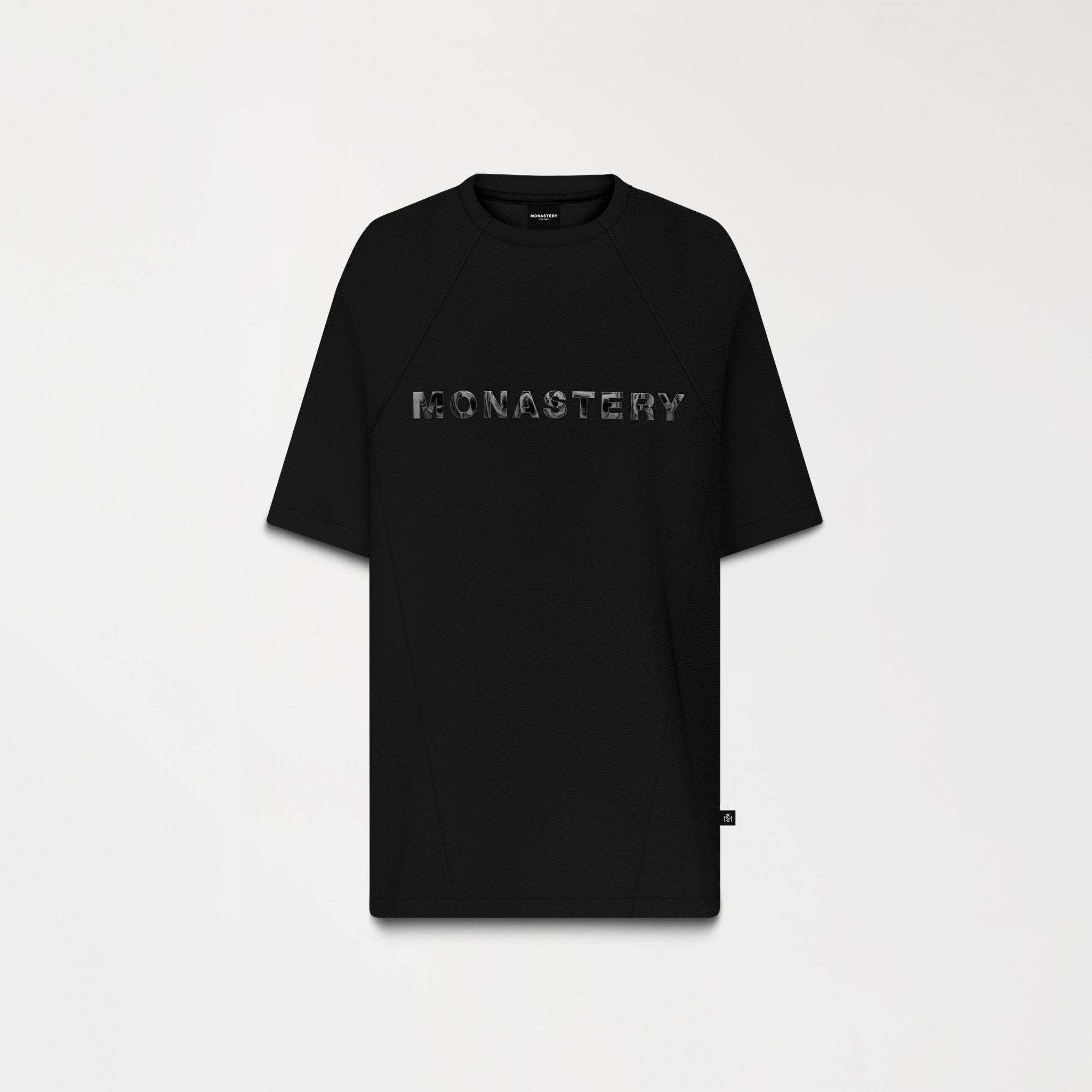 TRINAD T-SHIRT OVERSIZED MEN BLACK - Monastery | Tienda Oficial Colombia