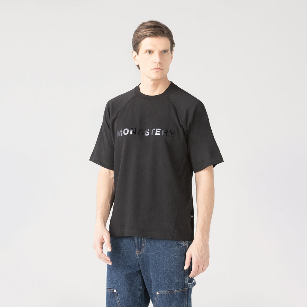 TRINAD T-SHIRT OVERSIZED MEN BLACK - Monastery | Tienda Oficial Colombia