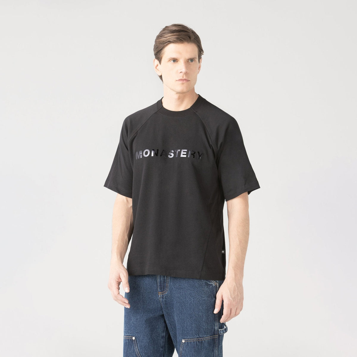 TRINAD T-SHIRT OVERSIZED MEN BLACK - Monastery | Tienda Oficial Colombia