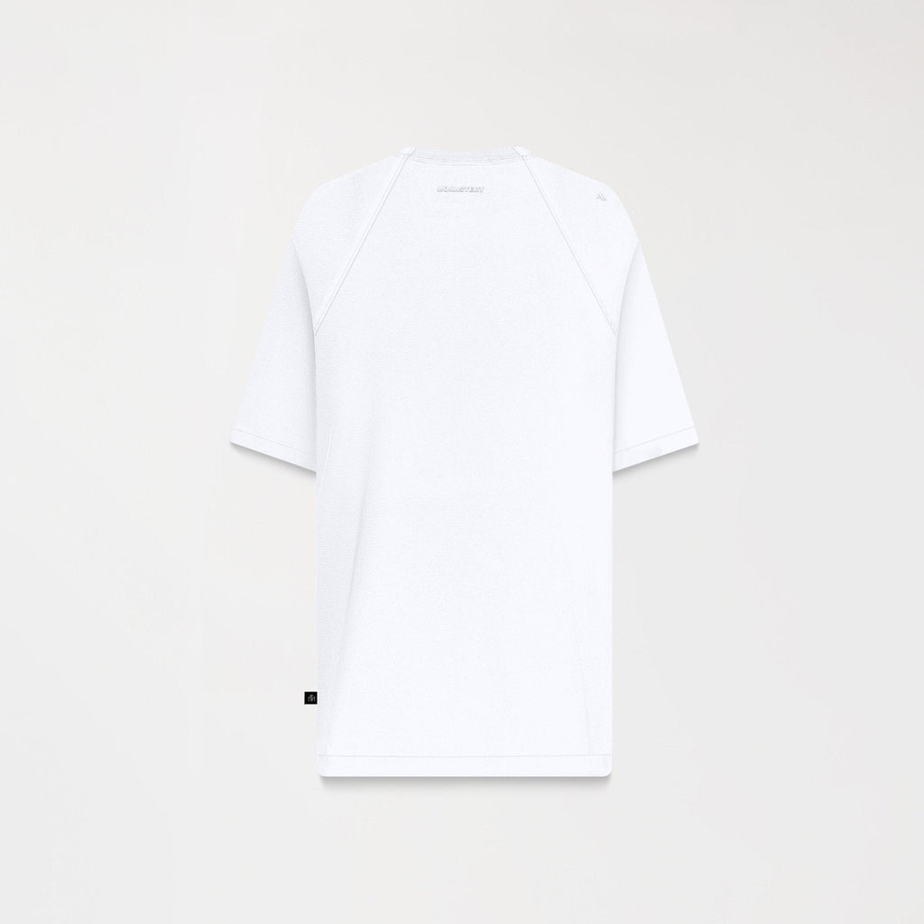TRINAD T-SHIRT OVERSIZED MEN WHITE - Monastery | Tienda Oficial Colombia