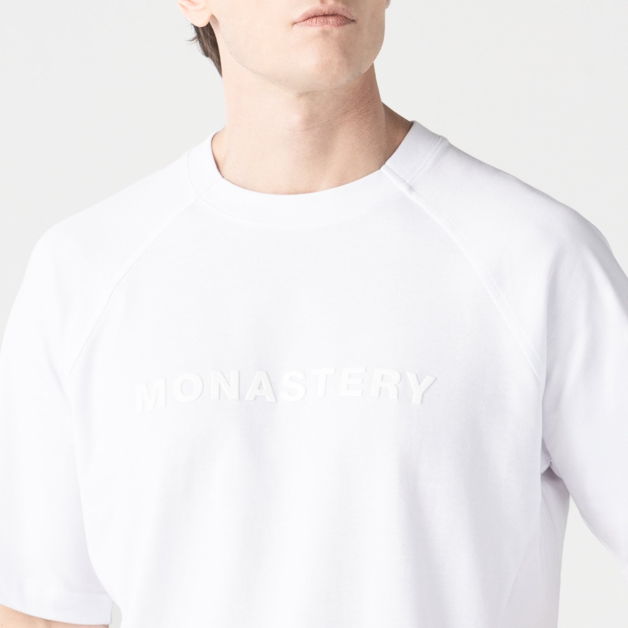 TRINAD T-SHIRT OVERSIZED MEN WHITE - Monastery | Tienda Oficial Colombia