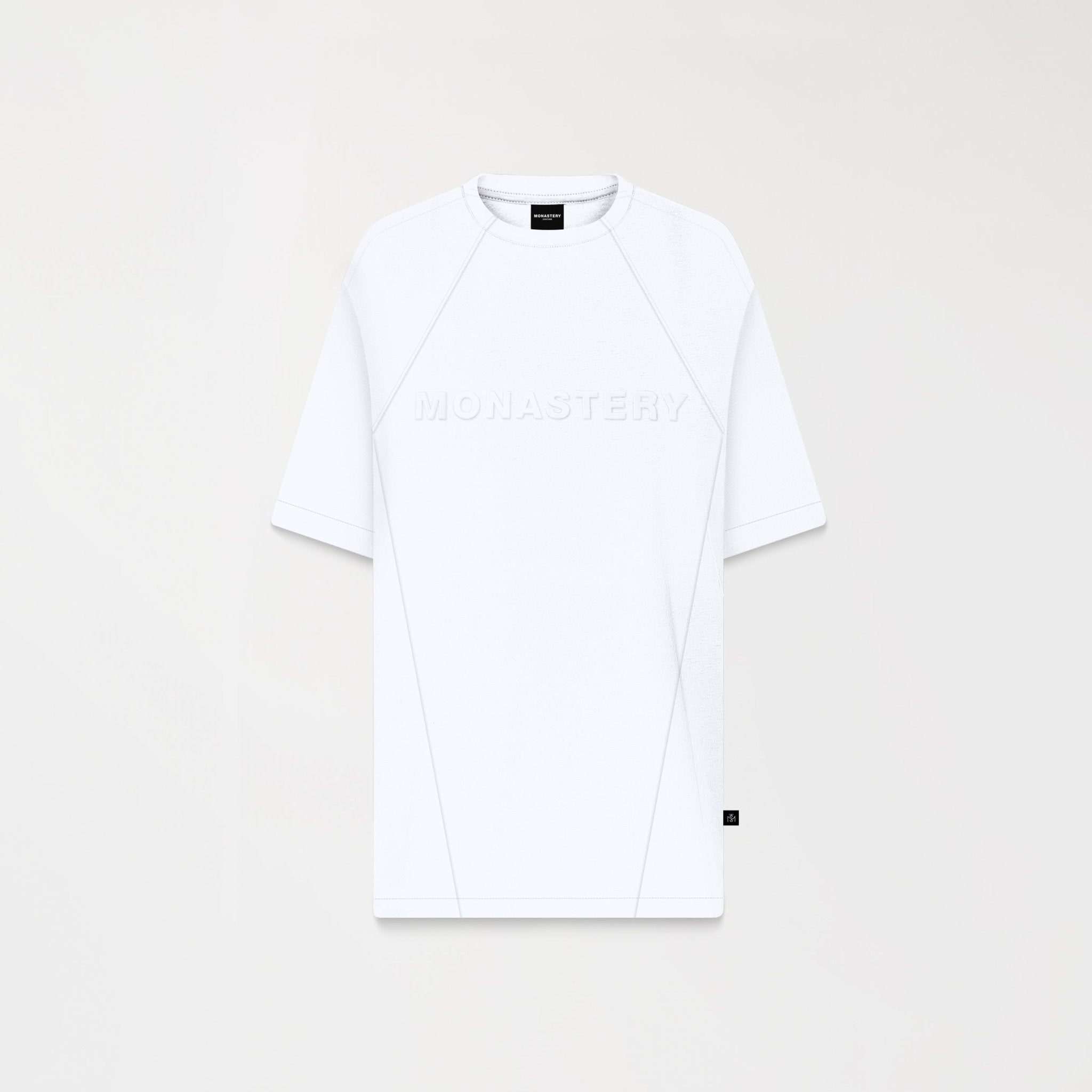 TRINAD T-SHIRT OVERSIZED MEN WHITE - Monastery | Tienda Oficial Colombia