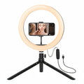 TRIPODE ARGOM SPOTLIGHT 9315 8 LED RING LIGHT