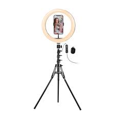 TRIPODE ARGOM SPOTLIGHT 9320 10 LED RING LIGHT
