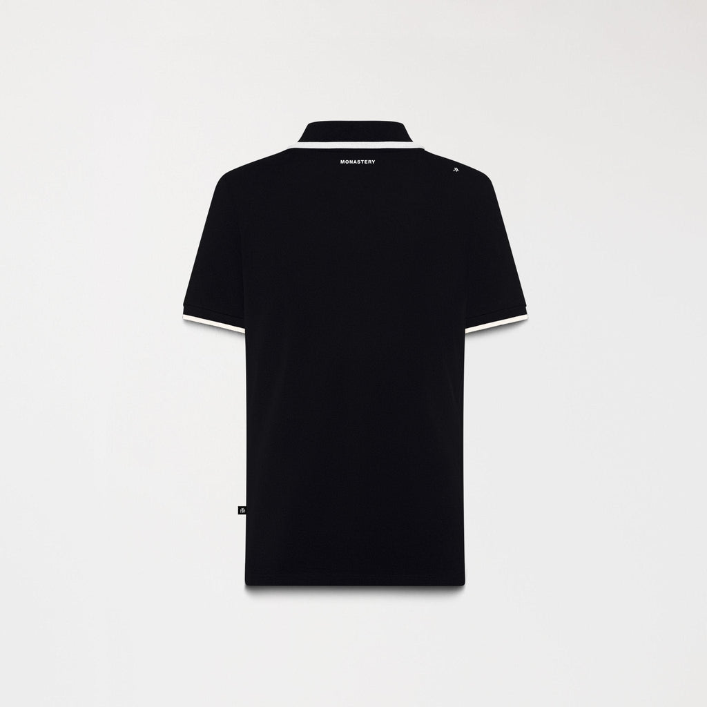 TRIUMPHUS POLO MEN BLACK - Monastery | Tienda Oficial Colombia