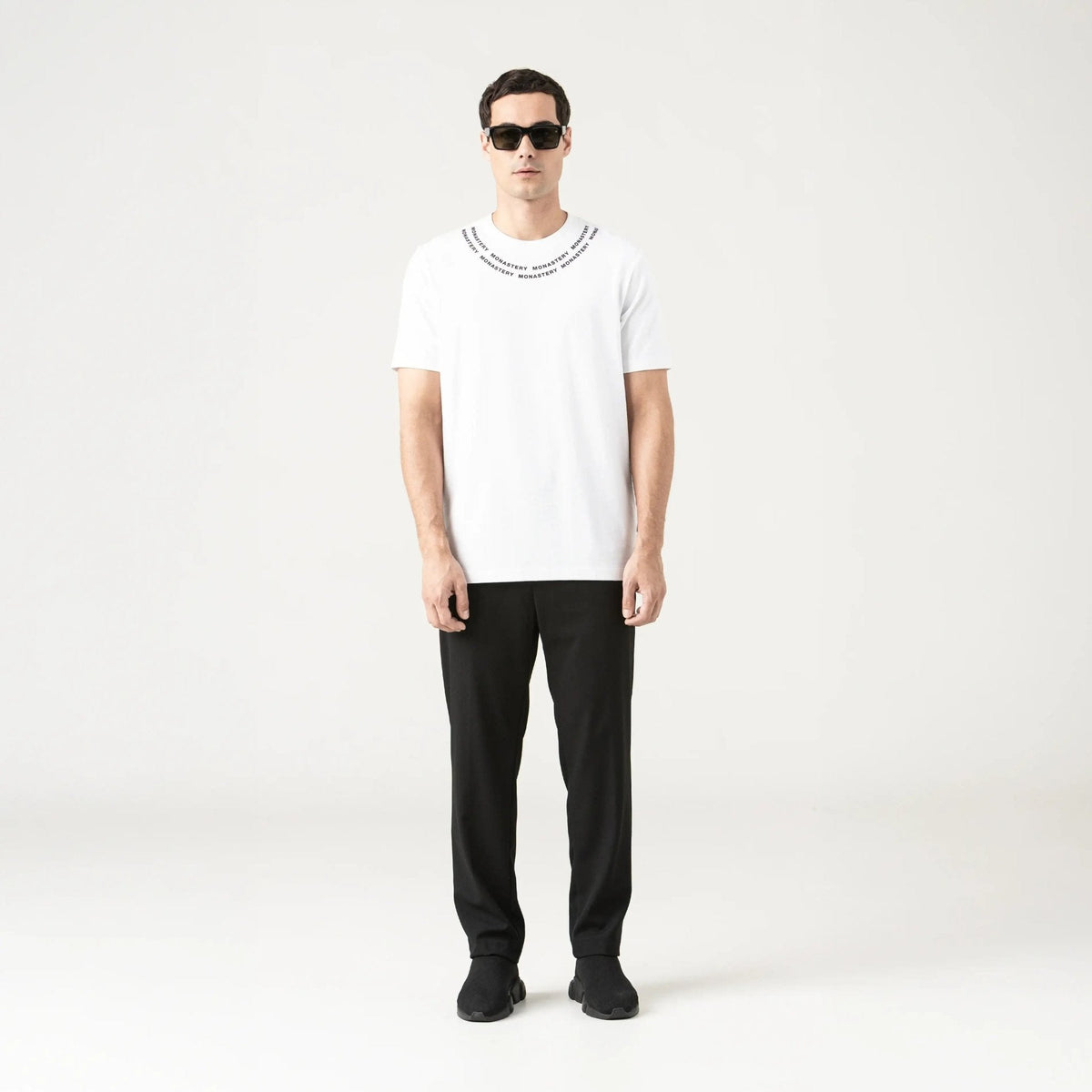 TROT T - SHIRT MEN WHITE - Monastery | Tienda Oficial Colombia