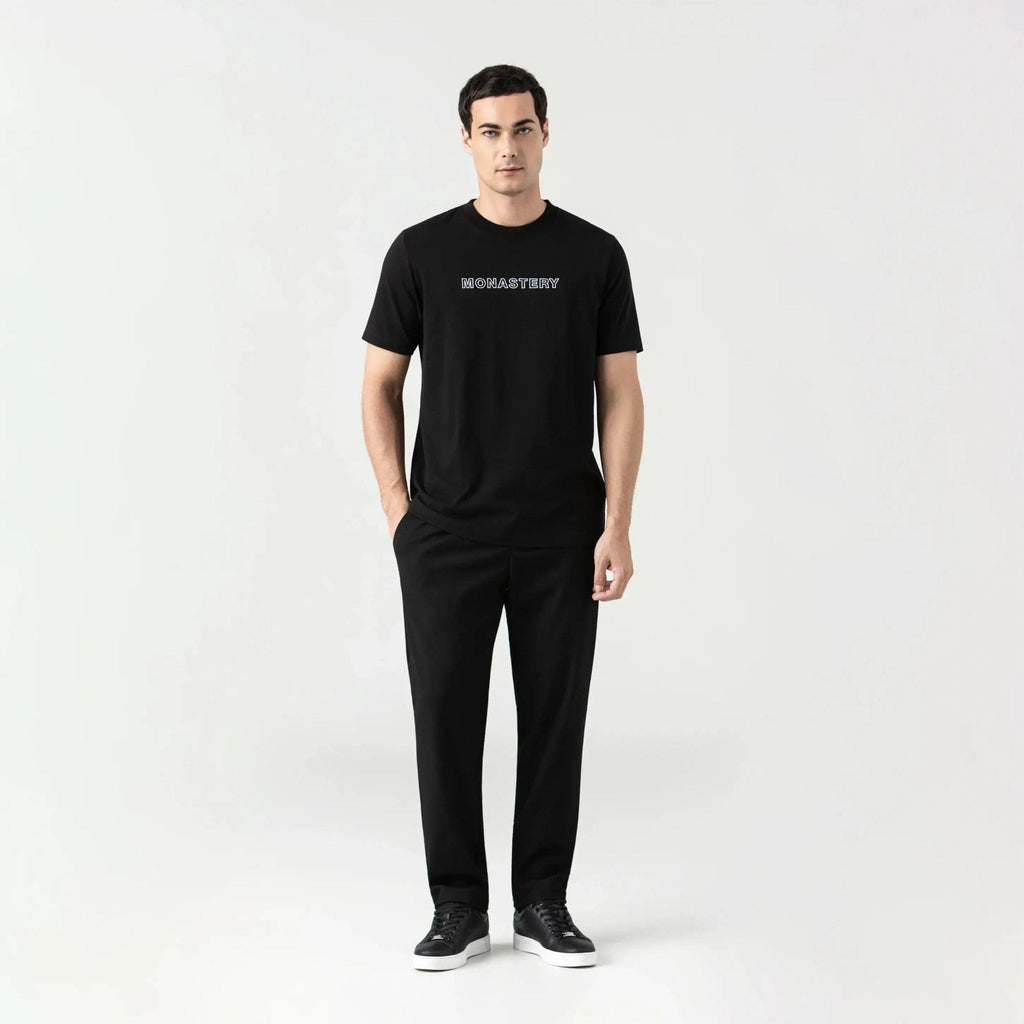 TROYA T - SHIRT MEN BLACK - Monastery | Tienda Oficial Colombia