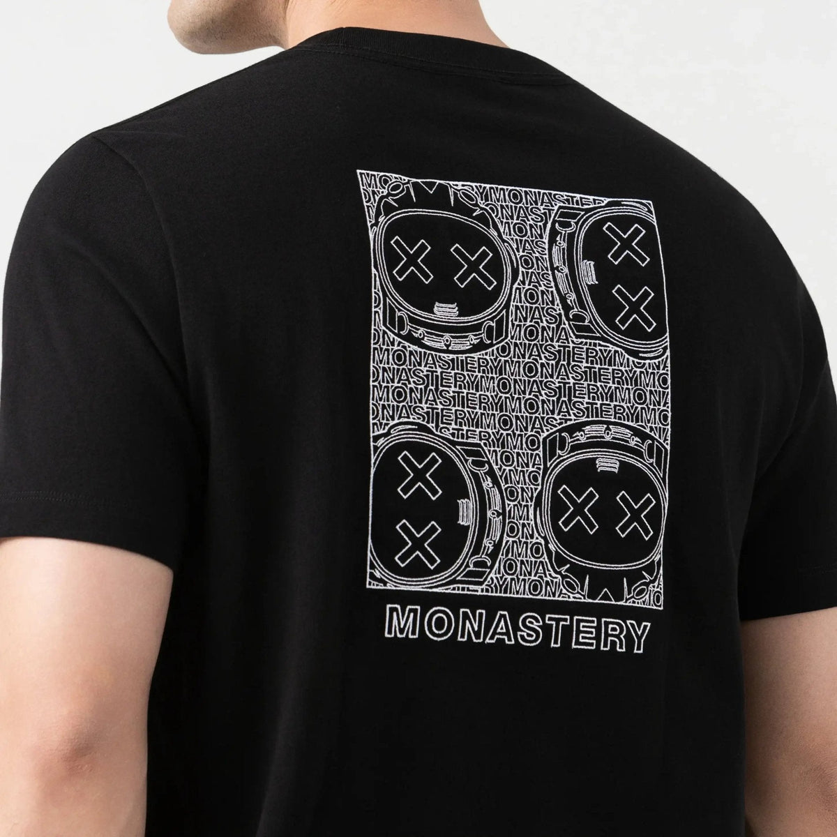 TROYA T - SHIRT MEN BLACK - Monastery | Tienda Oficial Colombia