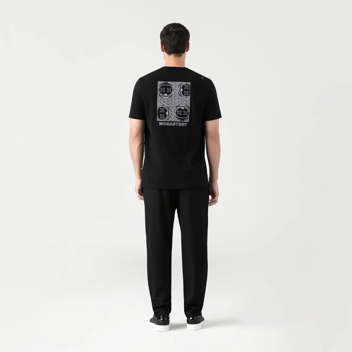 TROYA T - SHIRT MEN BLACK - Monastery | Tienda Oficial Colombia