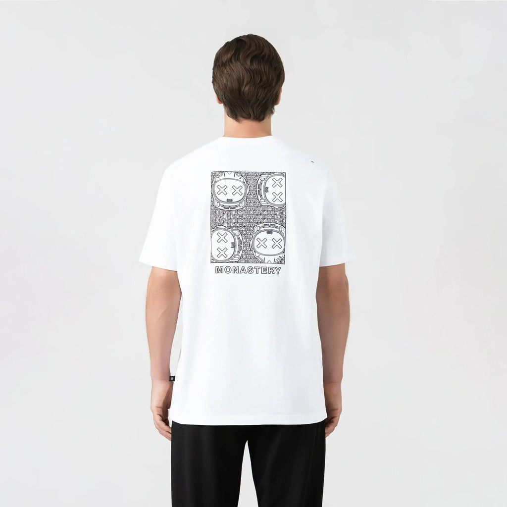 TROYA T - SHIRT MEN WHITE - Monastery | Tienda Oficial Colombia