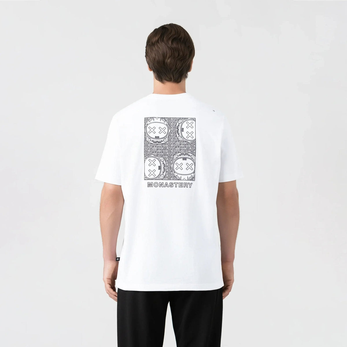 TROYA T - SHIRT MEN WHITE - Monastery | Tienda Oficial Colombia