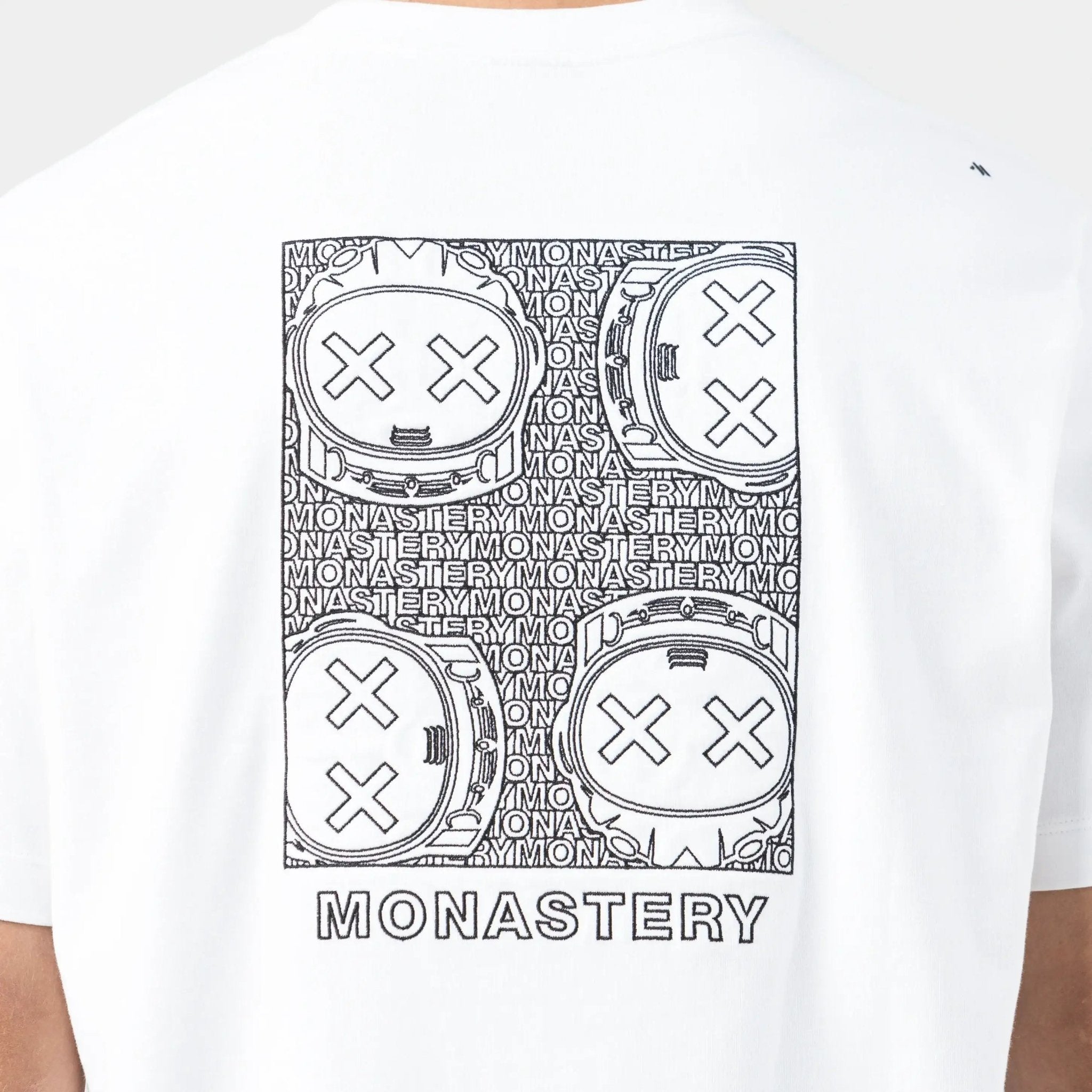 TROYA T - SHIRT MEN WHITE - Monastery | Tienda Oficial Colombia