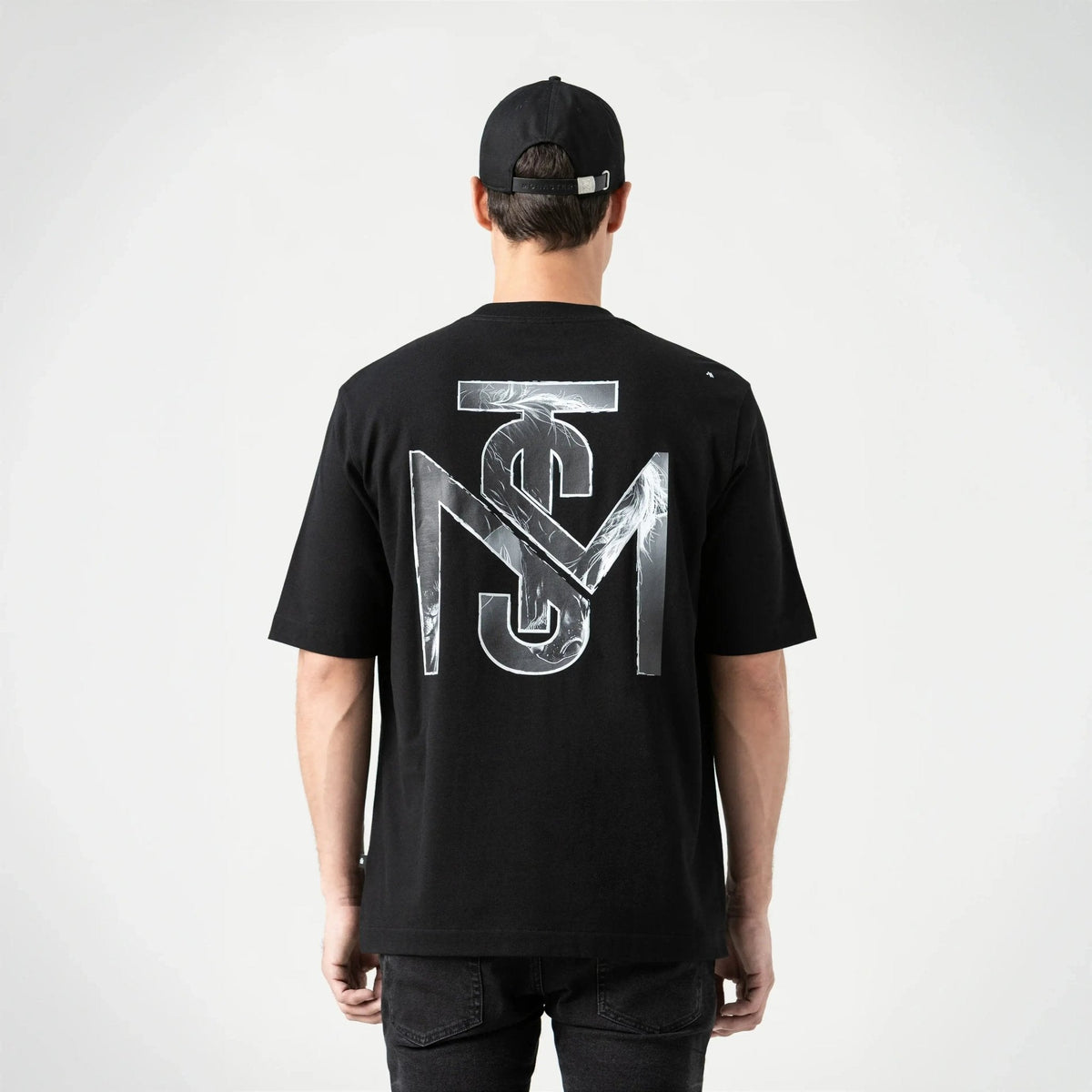 TUCKER T - SHIRT OVERSIZED MEN BLACK - Monastery | Tienda Oficial Colombia