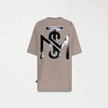 TUCKER T - SHIRT OVERSIZED MEN TAUPE GRAY - Monastery | Tienda Oficial Colombia