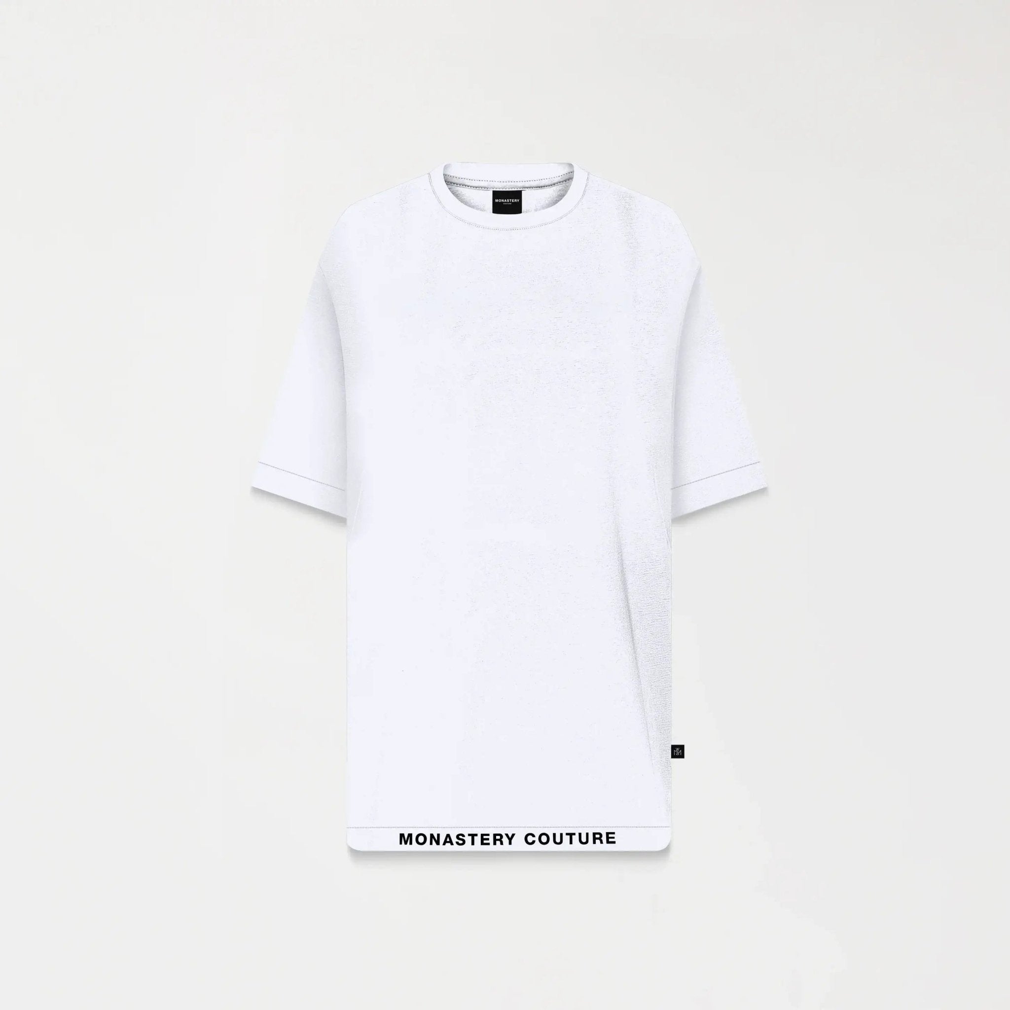 TUCKER T - SHIRT OVERSIZED MEN WHITE - Monastery | Tienda Oficial Colombia