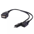Adaptador OTG Micro USB / Alimentación Micro USB