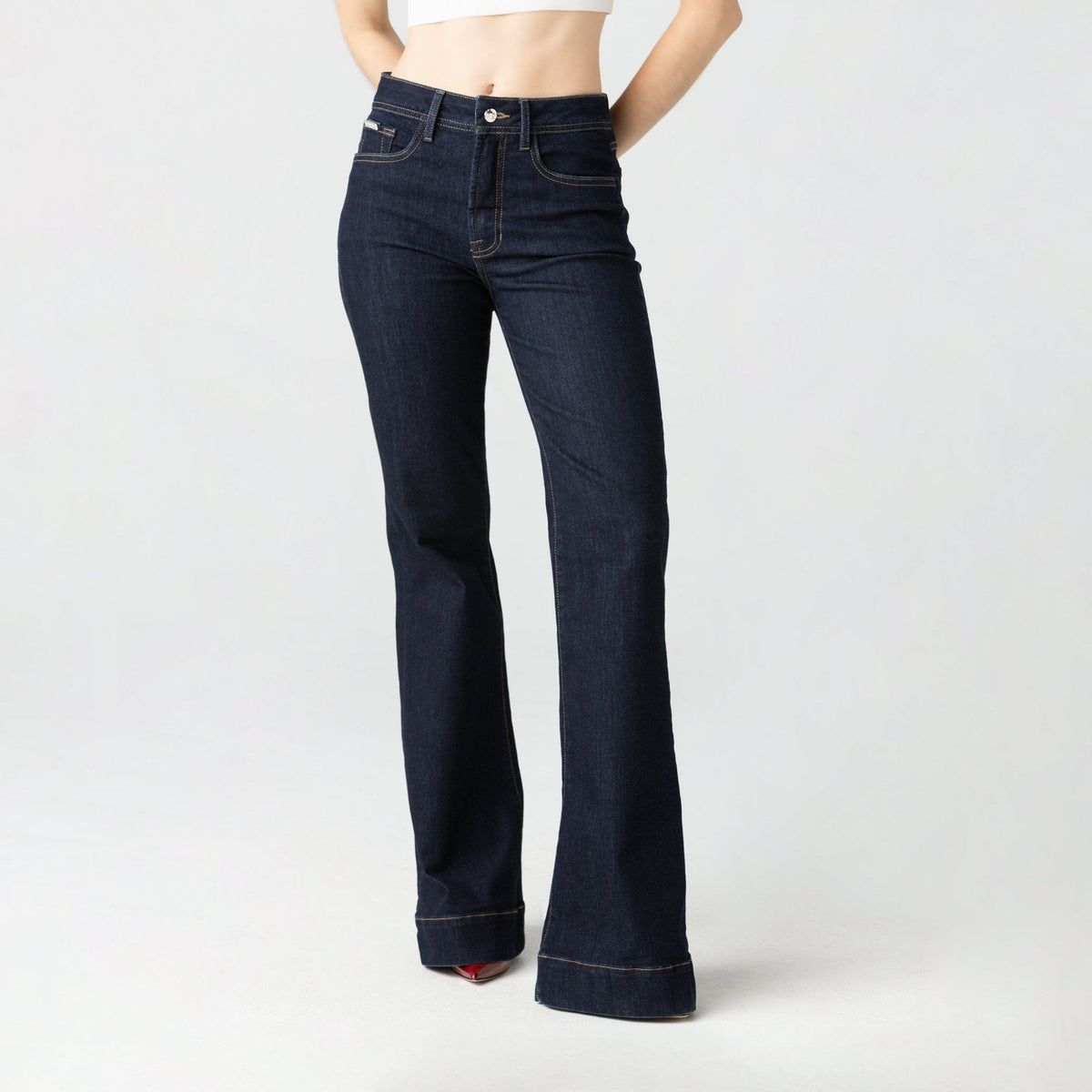 VASALLO JEAN WOMEN BLUE DENIM - Monastery | Tienda Oficial Colombia