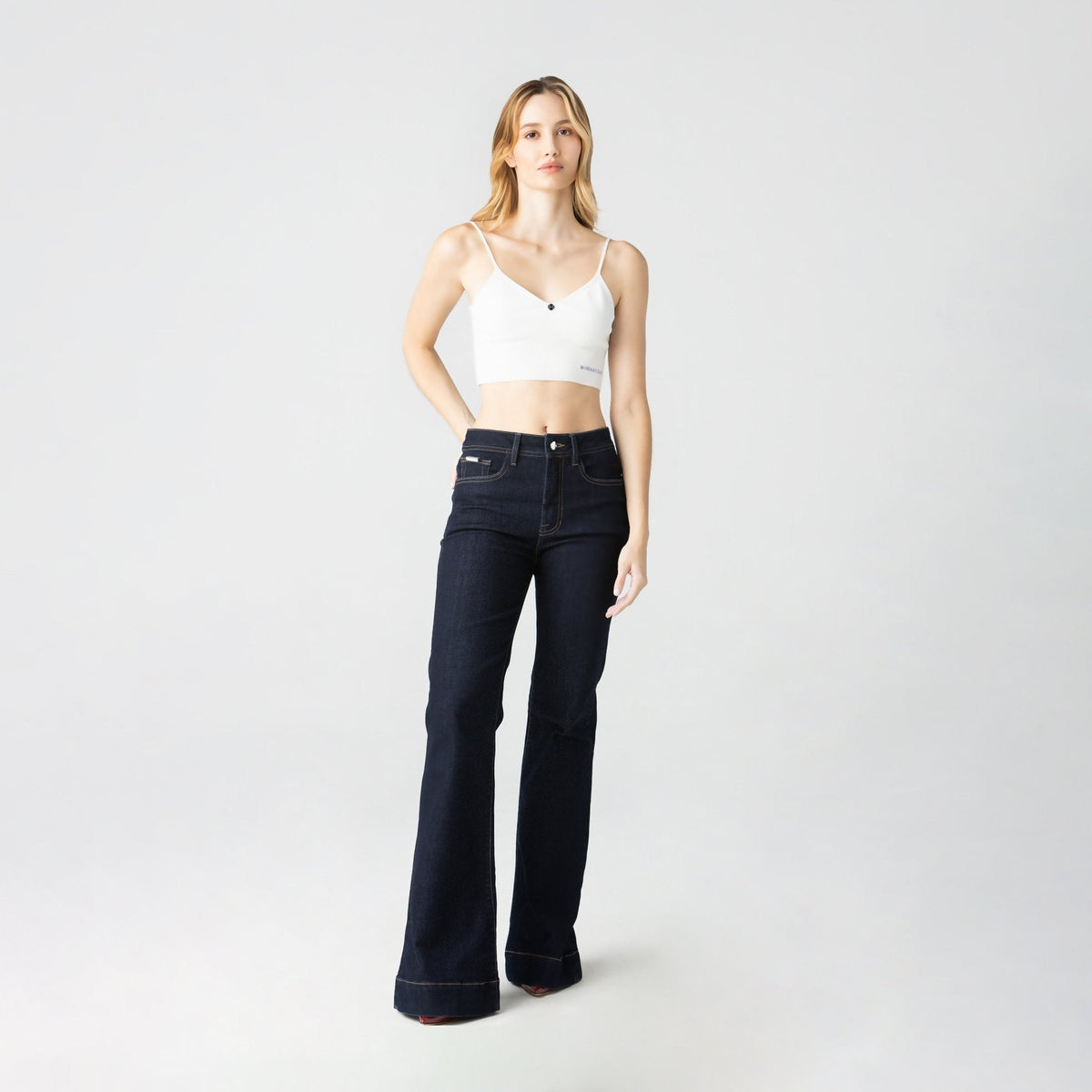 VASALLO JEAN WOMEN BLUE DENIM - Monastery | Tienda Oficial Colombia