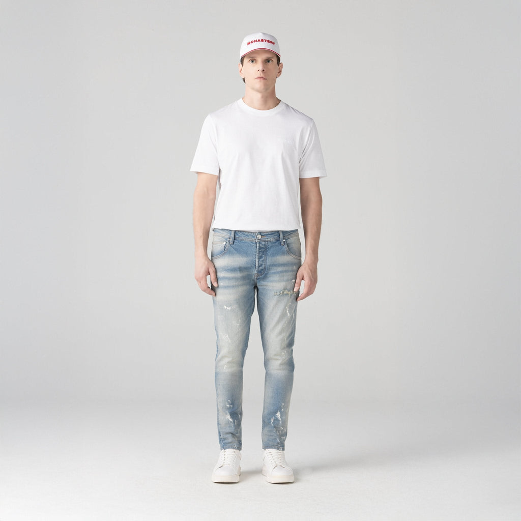 VAYUU JEAN MEN BLUE DENIM - Monastery | Tienda Oficial Colombia