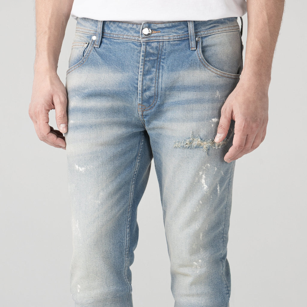 VAYUU JEAN MEN BLUE DENIM - Monastery | Tienda Oficial Colombia