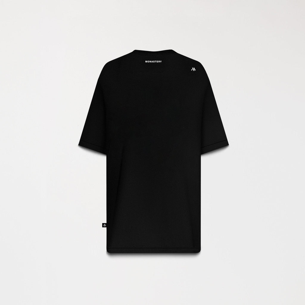 VENERATUS T - SHIRT OVERSIZED MEN BLACK - Monastery | Tienda Oficial Colombia